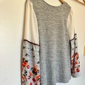 Boho balloon sleeves